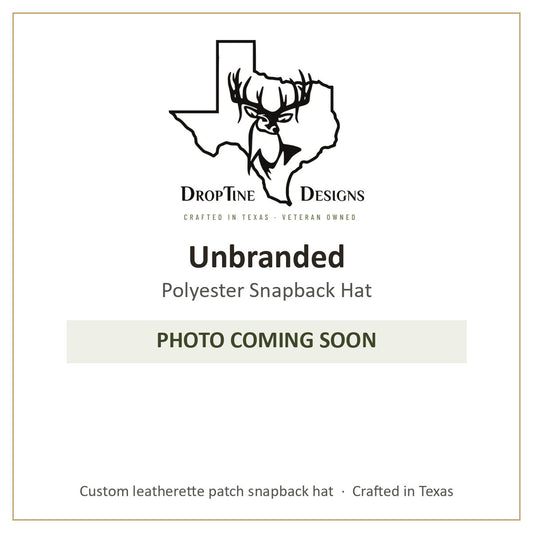 Photo coming soon: Unbranded Polyester Snapback Hat