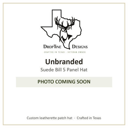 Photo coming soon: Unbranded Suede Bill 5 Panel Hat