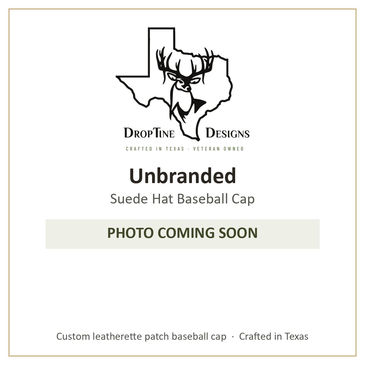 Photo coming soon: Unbranded Suede Hat Baseball Cap