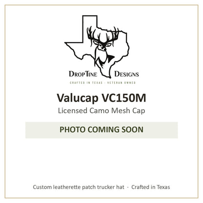 Photo coming soon: Valucap VC150M Licensed Camo Mesh Cap
