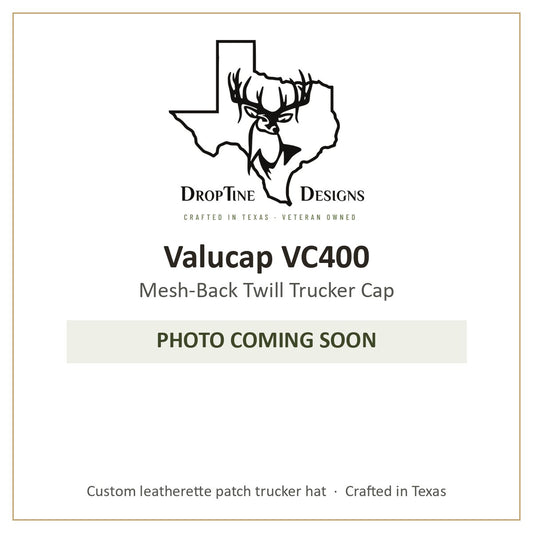 Photo coming soon: Valucap VC400 Mesh-Back Twill Trucker Cap