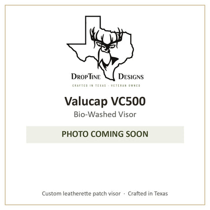 Photo coming soon: Valucap VC500 Bio-Washed Visor