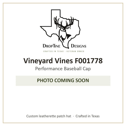 Photo coming soon: Vineyard Vines F001778 Performance Baseball Cap