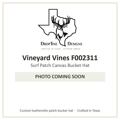 Photo coming soon: Vineyard Vines F002311 Surf Patch Canvas Bucket Hat