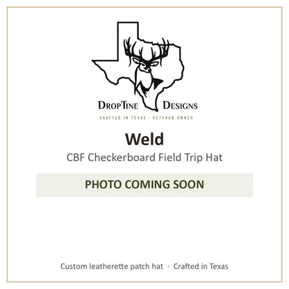 Photo coming soon: Weld CBF Checkerboard Field Trip Hat