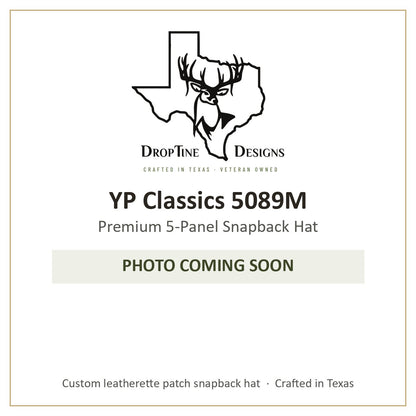 Photo coming soon: YP Classics 5089M Premium 5-Panel Snapback Hat