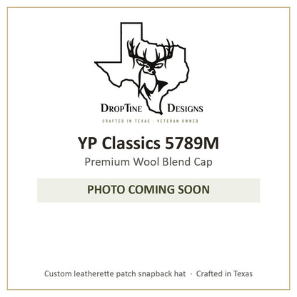 Photo coming soon: YP Classics 5789M Premium Wool Blend Cap