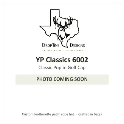 Photo coming soon: YP Classics 6002 Classic Poplin Golf Cap
