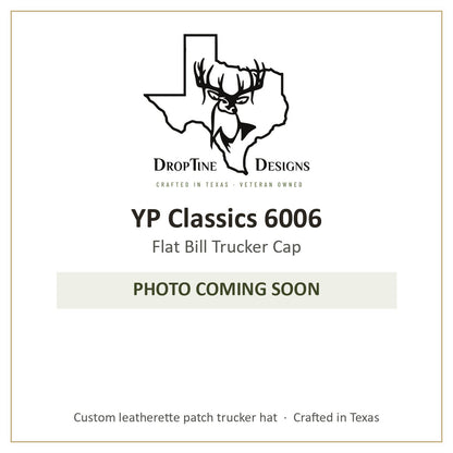 Photo coming soon: YP Classics 6006 Flat Bill Trucker Cap