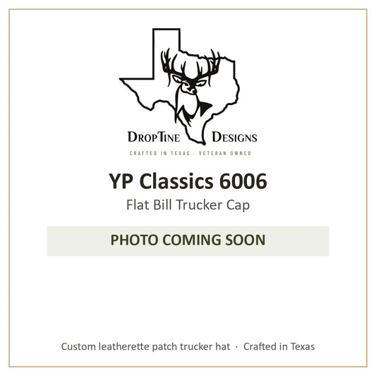 Photo coming soon: YP Classics 6006 Flat Bill Trucker Cap
