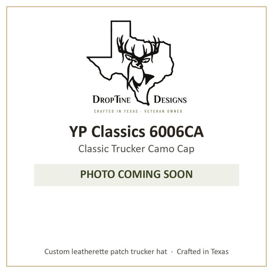 Photo coming soon: YP Classics 6006CA Classic Trucker Camo Cap