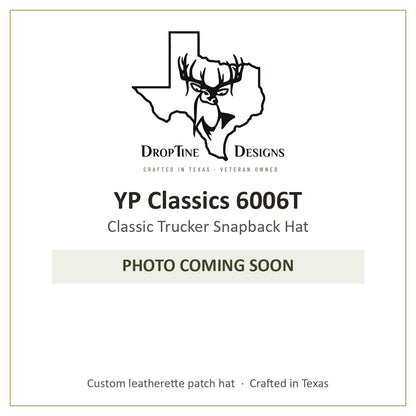 Photo coming soon: YP Classics 6006T Classic Trucker Snapback Hat