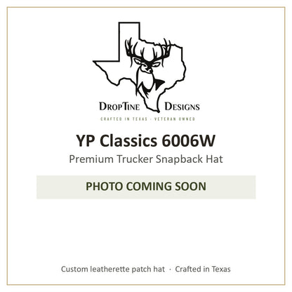 Photo coming soon: YP Classics 6006W Premium Trucker Snapback Hat