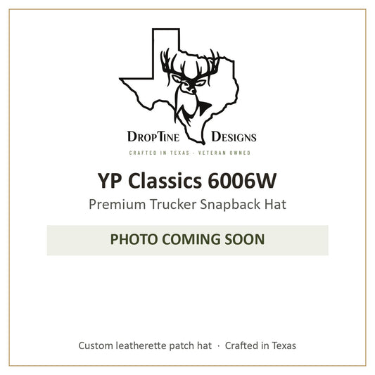Photo coming soon: YP Classics 6006W Premium Trucker Snapback Hat