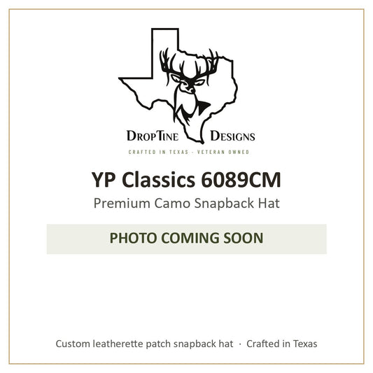 Photo coming soon: YP Classics 6089CM Premium Camo Snapback Hat
