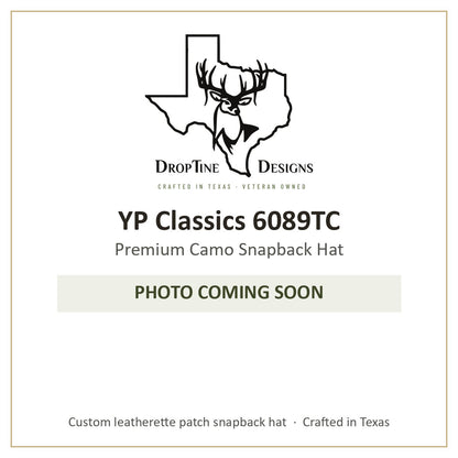 Photo coming soon: YP Classics 6089TC Premium Camo Snapback Hat