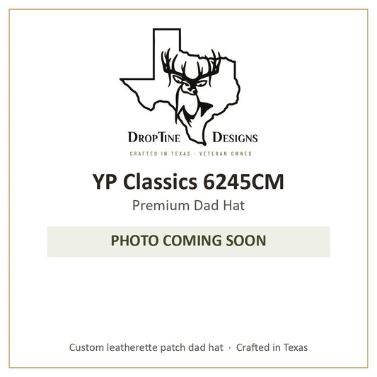 Photo coming soon: YP Classics 6245CM Premium Dad Hat