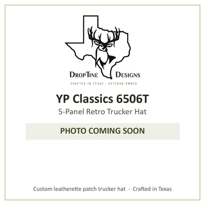 Photo coming soon: YP Classics 6506T 5-Panel Retro Trucker Hat