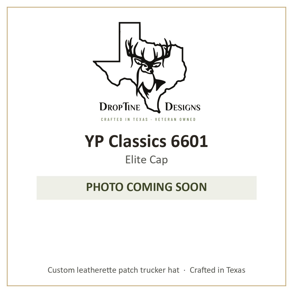 Photo coming soon: YP Classics 6601 Elite Cap