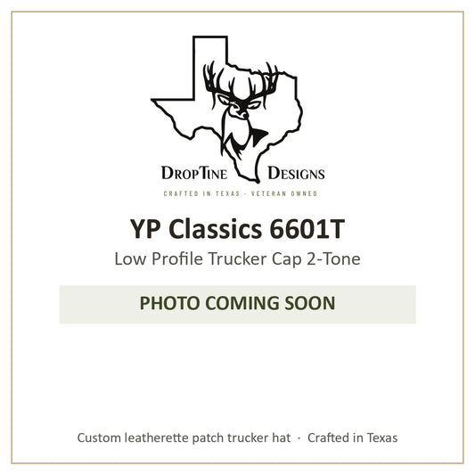 Photo coming soon: YP Classics 6601T Low Profile Trucker Cap 2-Tone