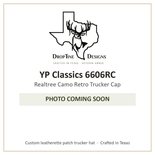 Photo coming soon: YP Classics 6606RC Realtree Camo Retro Trucker Cap