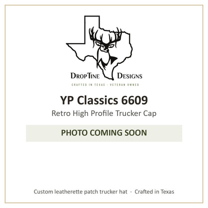 Photo coming soon: YP Classics 6609 Retro High Profile Trucker Cap