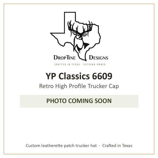 Photo coming soon: YP Classics 6609 Retro High Profile Trucker Cap