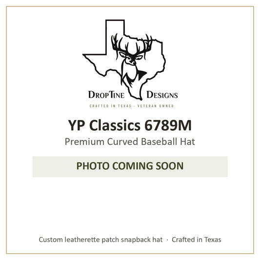 Photo coming soon: YP Classics 6789M Premium Curved Baseball Hat