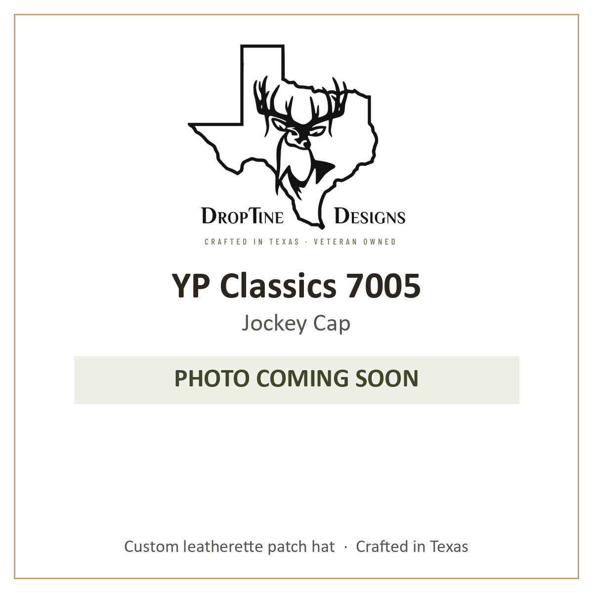 Photo coming soon: YP Classics 7005 Jockey Cap