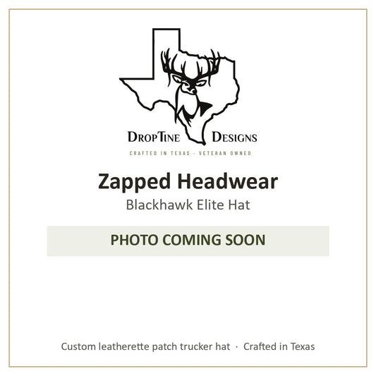 Photo coming soon: Zapped Headwear Blackhawk Elite Hat