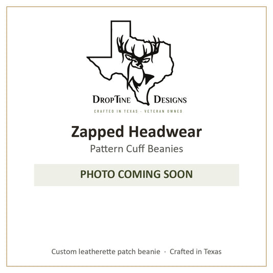 Photo coming soon: Zapped Headwear Pattern Cuff Beanies