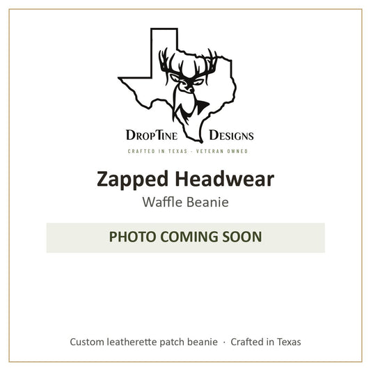 Photo coming soon: Zapped Headwear Waffle Beanie